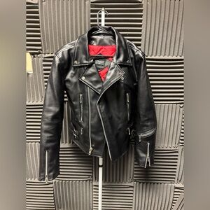 Straight To Hell Vegan Leather Jacket